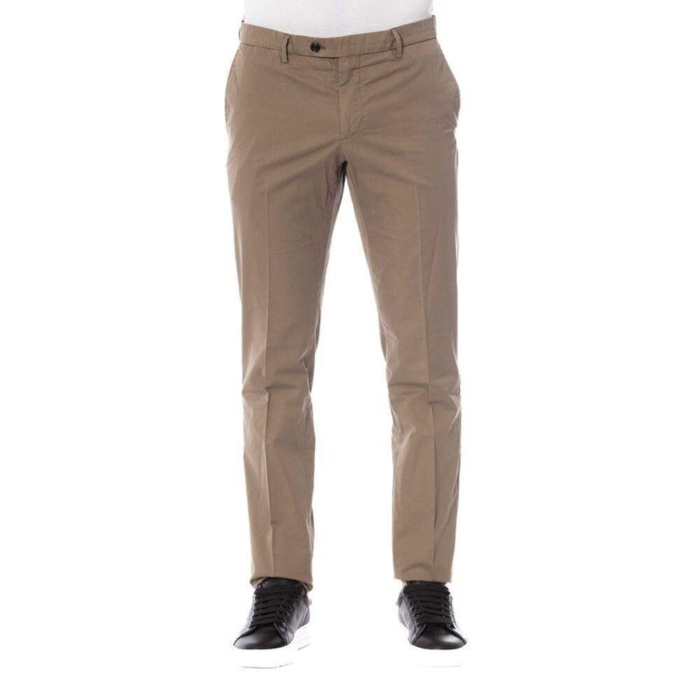 Trussardi Casual Trousers Regular Fit Men Brown Pants